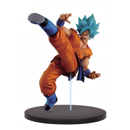 Figurine Dragon Ball Super - FES !! Super Saiyan God Blue Son Gokou 20cm Vol.1