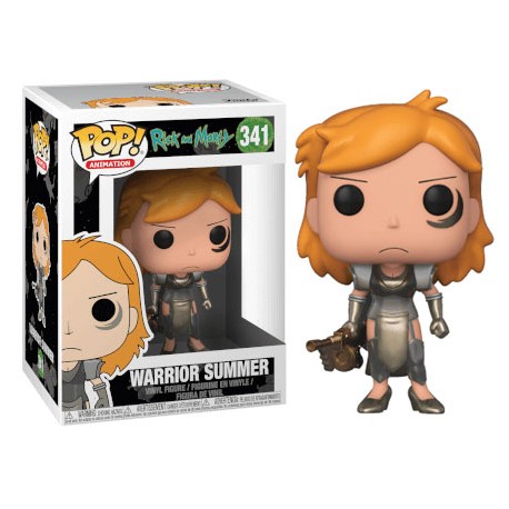 Figurine Rick and Morty - Warrior Summer Pop 10cm