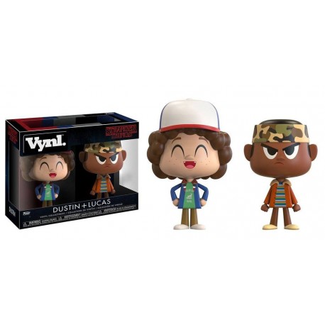Figurine Stranger Things - 2Pack Dustin & Lucas Vynl 10cm