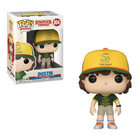 Figurine Stranger Things S3 - Dustin at Camp Pop 10 cm