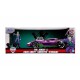 Réplique DC Comics - The Joker Hollywood Rides Chevy Corvette Stingray 2009 1/24 métal
