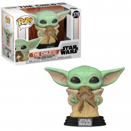 Figurine Star Wars - The Mandalorian - The Child with Frog - Pop 10 cm