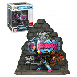 Figurine Marvel Spider-Man - Miles Morales Street Art Fall Convention 2020 Deluxe Pop 13cm