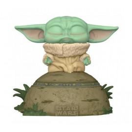 Figurine Star Wars - The Mandalorian - The Child Using The Force Pop Deluxe 15 cm
