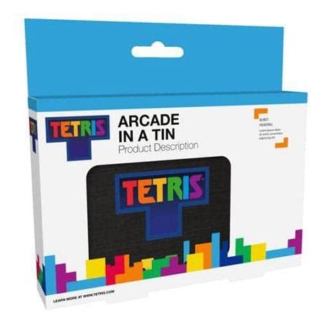 Console de jeu portable Tetris - Arcade In A Tin