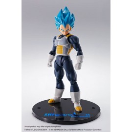 Figurine Dragon Ball Super - Vegeta SS God Blue 15th Anniversary S.H.Figuarts 14cm