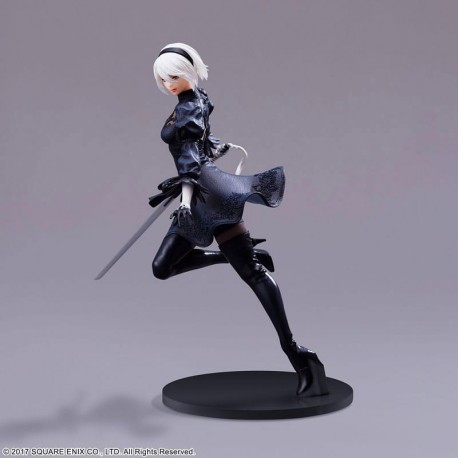 Figurine NieR:Automata - FORM-ISM YoRHa Android 2B (YoRHa No.2 Type B) No Goggles Ver. 18 cm