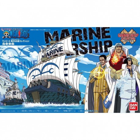 Model Kit One Piece - Grand Ship Collection Marine Warship
