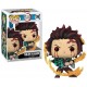 Figurine Demon Slayer - Tanjiro Sun Breathing Pop 10cm