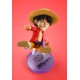 Figurine One Piece - Monkey.D.Luffy World Collectable Figure× S.H.Figuarts 8cm