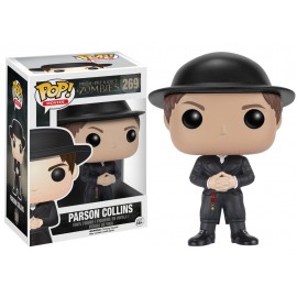 Figurine Pride, Prejudice & Zombies - Parson Collins with Hat Pop 10cm
